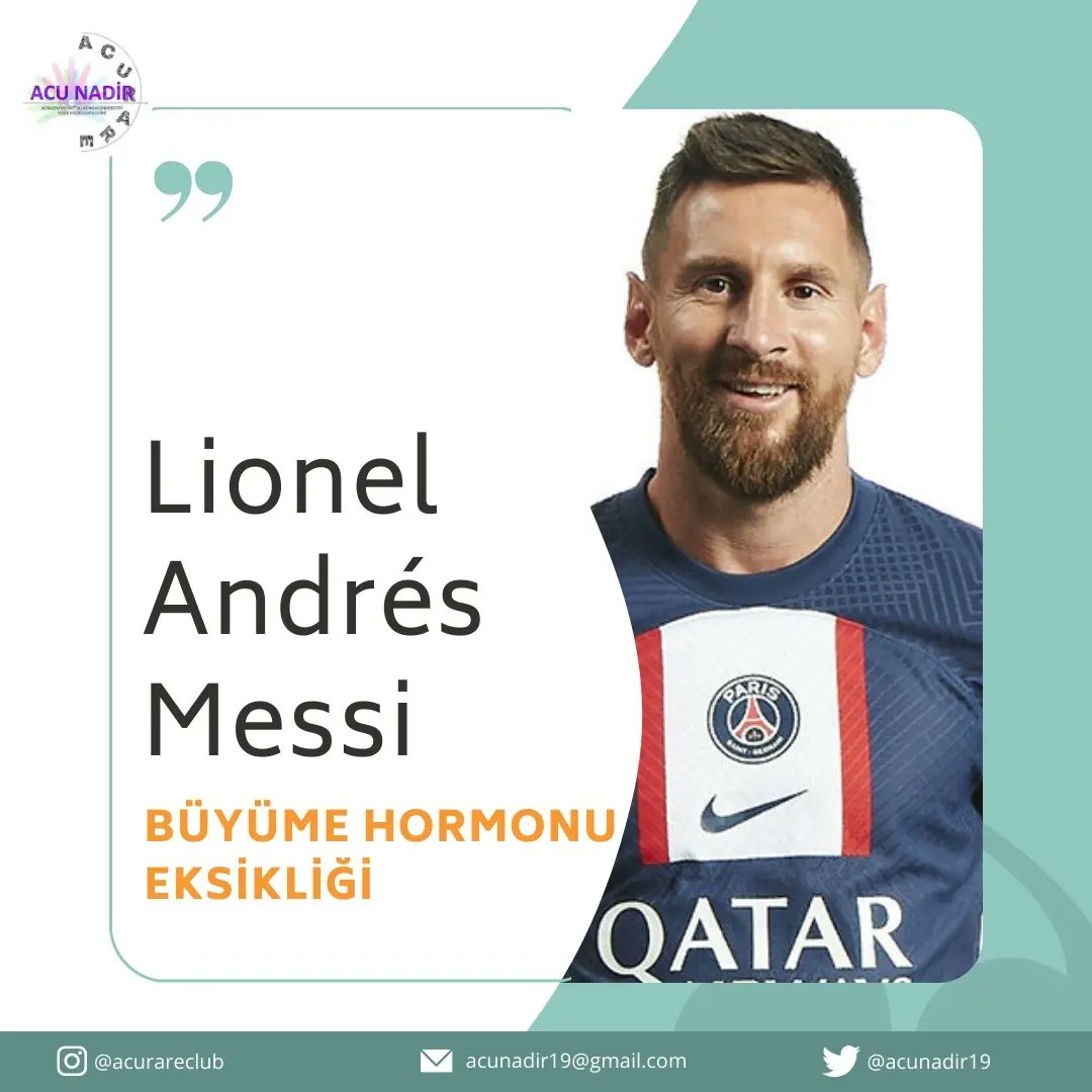 instagram.com/p/CrdQfHPNBgV/…
Herkese Selamlar! 

BAŞARILI BİREYLER adıyla yepyeni bir içerik serisiyle daha karşınızdayız 🥳

Bugünkü içeriğimiz Lionel Andres Messi hakkında.

#acunadir #acurareclub  #nadirhastaliklar #rarediseases #basarilibireyler #successfulindividuals