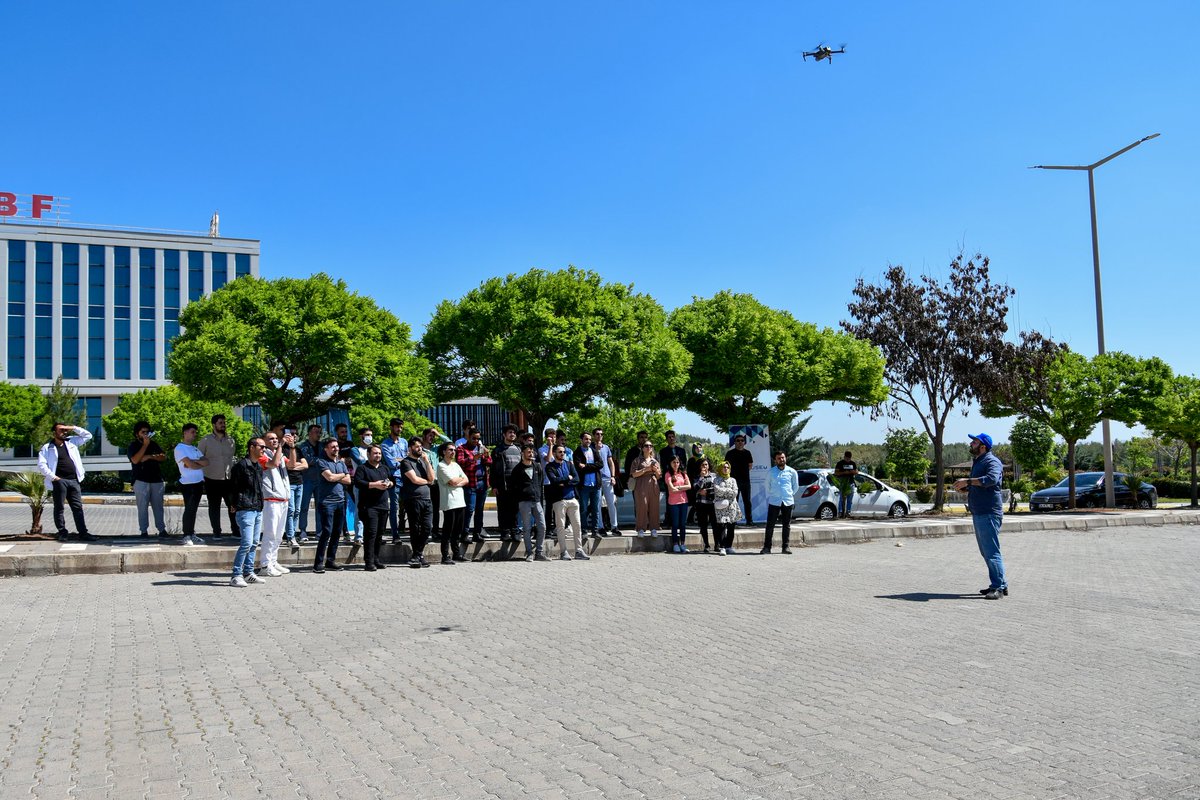 HarusemHarran's tweet photo. Harran Üniversitesi Sivil Havacılık Genel Müdürlüğü tarafından onaylı İHA-1 (Drone) eğitimlerimiz uygulamalı derslerin ardından sona erdi. https://t.co/SM42lqwfAk