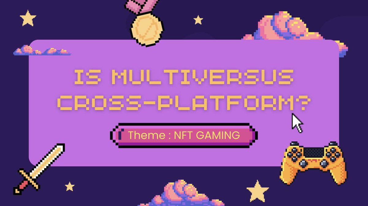 CorlysCryp2197's tweet photo. IS MULTIVERSUS CROSS-PLATFORM?
https://t.co/pTbPco8WK5
#CryptoSpaceX
#GodsUnchained
#EmberSword https://t.co/aX1JQ9KW8O