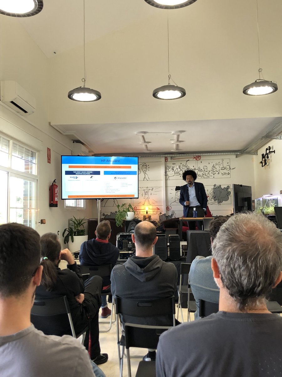 TangramNext's tweet photo. Imágenes del Evento junto a @HPEspana , donde presentaron sus Nuevas Workstations de la gama Z + la solución remoto HP Anyware...
#hp #workstation #anyware #remoto #eventodelmes #tangramsolutions https://t.co/Ve4eKSfA69