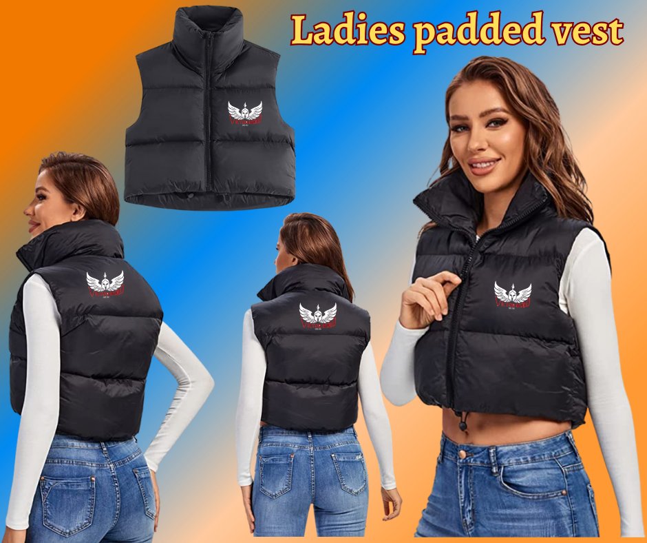 victor_budo1's tweet image. Victor Budo Women's Padded Vest, Lightweight Zip Crop Puffer Gilet
Features:
· Shell/Linning: Pure Polyamide, Padding: Pure Polyester
· Nylon lining
· Zipper closure
· Machine Wash

#pufferjacket #lightweightjacket #fashion #giletjacket #streetwear #sportswears #ladiesjackets