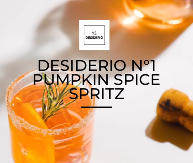 Fall in love with our Pre-Summer Pumpkin Spice Spritz!🍹

Our #DesiderioN1 Prosecco paired with a blend of pumpkin puree, cinnamon, and a splash of ginger ale is the perfect way to kick off the season. Make your own:
instagram.com/reel/Cr5-FBtsh…

#PumpkinSpiceSpritz