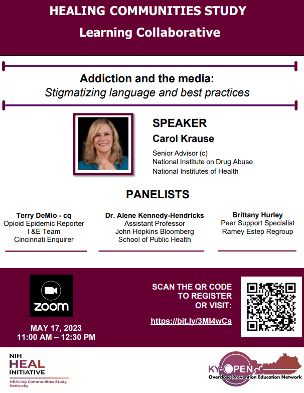 Looking forward to facilitating this session on Addiction and the Media. Please register if interested! We have amazing panelists: Carol Krause, @tdemio @AleneKH & Brittany Hurley!