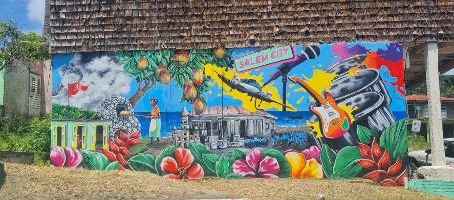 karen pascal (@abrakaren) on Twitter photo Life with volcanoes: an experience shared by the Montserrat community via the design of the 4 first country mural paintings
Part of the #CuratingCrises project led locally by <a href="/mvoms/">MontserratVolcanoObs</a>, guided by <a href="/thegoodnesstour/">The Goodness Tour</a>, made possible by many local sponsors
Movie soon by <a href="/JerelyBrowne/">Jerely</a> ! Life with volcanoes: an experience shared by the Montserrat community via the design of the 4 first country mural paintings
Part of the #CuratingCrises project led locally by <a href="/mvoms/">MontserratVolcanoObs</a>, guided by <a href="/thegoodnesstour/">The Goodness Tour</a>, made possible by many local sponsors
Movie soon by <a href="/JerelyBrowne/">Jerely</a> !