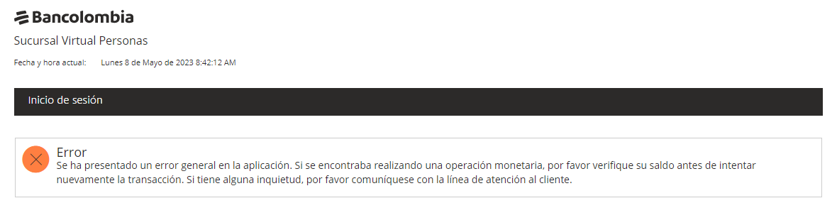 JubelCorrea's tweet photo. @Bancolombia que pasa con la sucrusal virtual? No puedo ni loguearme https://t.co/RYs3rdjozg