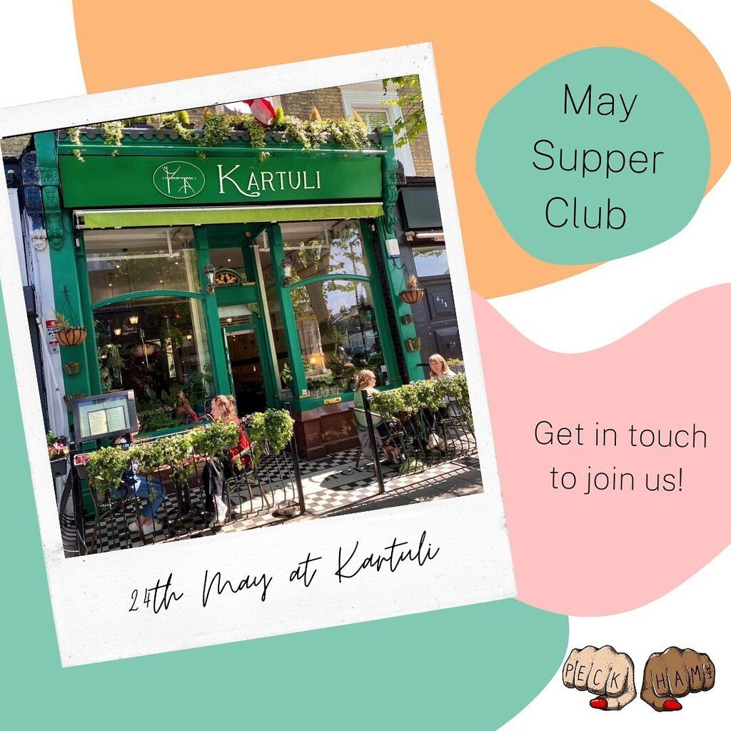Our May supper club takes place on the 24th of May @kartuli.co.uk at 7pm 🍽️ Last month our WI foodies visited @theospizzeria in Camberwell and had a wonderful evening enjoying the delicious pizza served there 🍕 The supper club is one of a number o… instagr.am/p/Cr-6P9yIgsG/