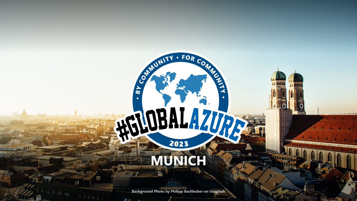 Last chance! Join us in this Friday in Munich for a full day of deep technical session on Azure from the community for the community! Register to attend in person in the Microsoft Germany HQ here: lnkd.in/eayuTBPe
#globalazure #azure #community #conference #cloud
