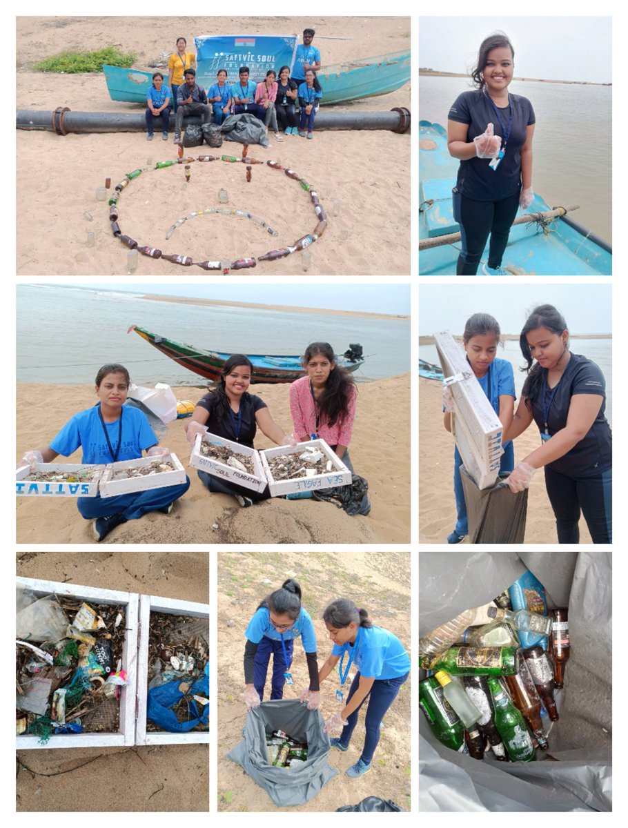 💚we pledge to  keep the environment clean and save the marine life and we will also make our environment plastic free & green. ' Team work ' ☺️
#environnement #plasticfree
#savemarinelife
@CMO_Odisha @narendramodi 
@ShibaniPadhy3 
@Ssamal12345 
 @rashtrapatibhvn 
@BrahmapurCorp