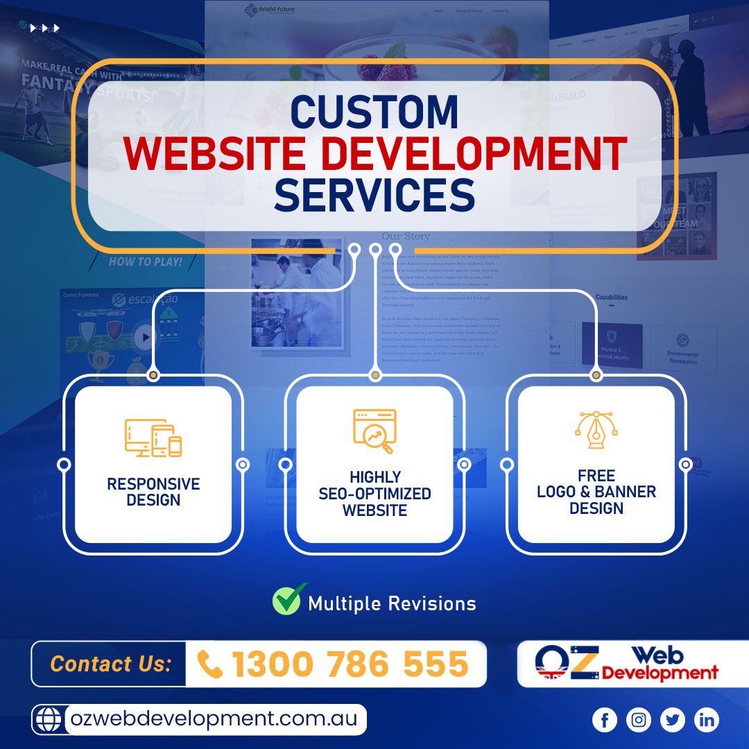 codefest's tweet image. RT @ozwebdev: Want your brand features to stand out in the competitive market? Get your website customized with us!
Website URL: 📷 bit.ly/423wMnI
Contact us: 📷 1300 786 555
#ozwebdevelopment #customwebdevelopment #webdevelopmentservic…