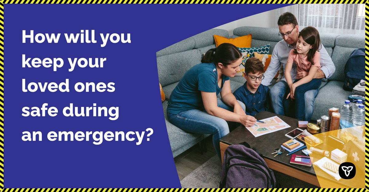 Making a plan is an important part of being safe during emergencies. Talk to your network about how you will prepare for and respond to an emergency.

Learn more: ontario.ca/page/be-prepar…

#EPWeek2023 #PreparedON #WorldRedCrossDay