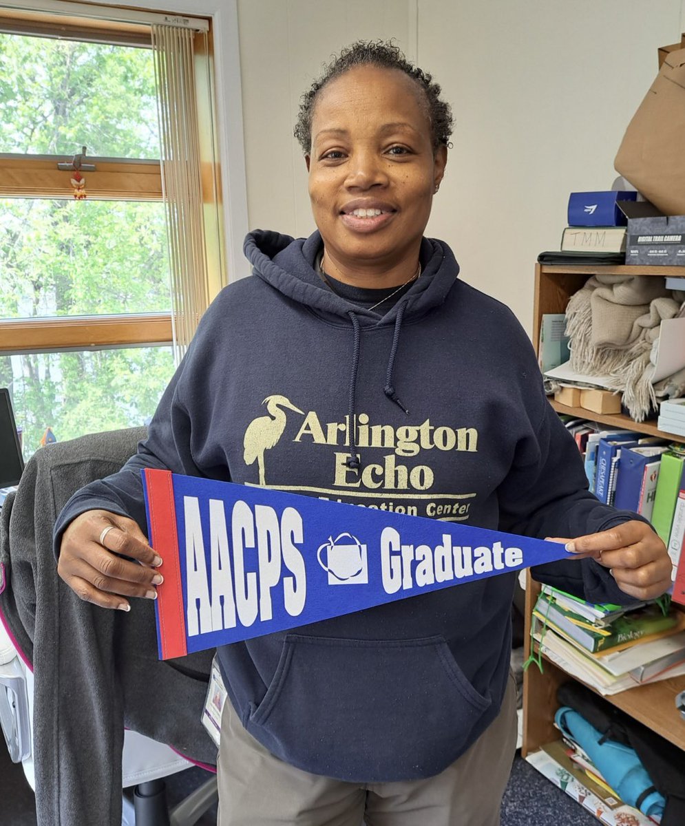 Chenille is a part of our Maintenance Team here at Arlington Echo. She attended Adam’s Park, Parole ES, Hillsmere ES, Annapolis Junior High, and Annapolis Senior High!

#ProudAACPSGrad #AACPSFamily #aacpsawesome #AACPSgrad #ArlingtonEcho
