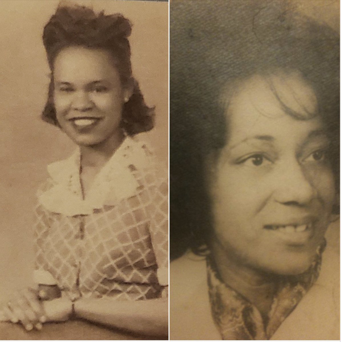 Honoring  Mrs. Lucille Harvey of Brewton, AL a teacher at Southern Normal HS who inspired my mom, Brunette Paul, to teach and my mom who integrated schools in Volusia County FL, taught for 32 years, retired & then joined HeadStart 4 3 more #ThankABlackTeacher #WeNeedBlackTeachers