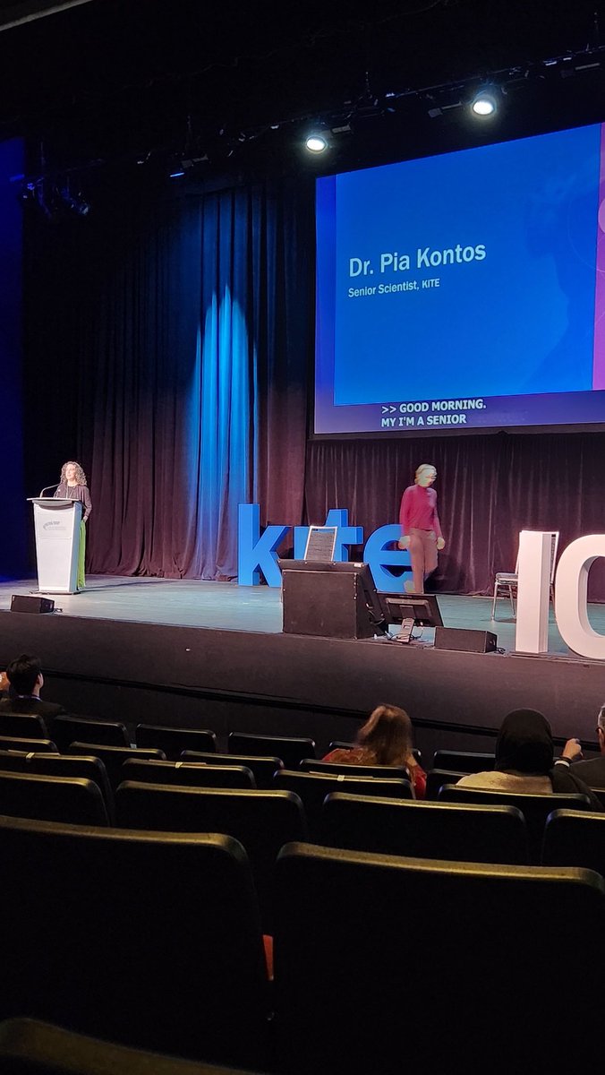 RomeoColobong's tweet photo. The trailer for the short documentary film "Dancer Not Dementia" was presented by @PiaKontos, followed by a demo of Sharing Dance Older Adults led by Dr. Rachel Bar from @NBS_ENB. Sorry, no photos of the demo... I was fully engaged in the dancing! 🕺 #ICAIR2023 @KITE_UHN https://t.co/J5V5s5yFjR