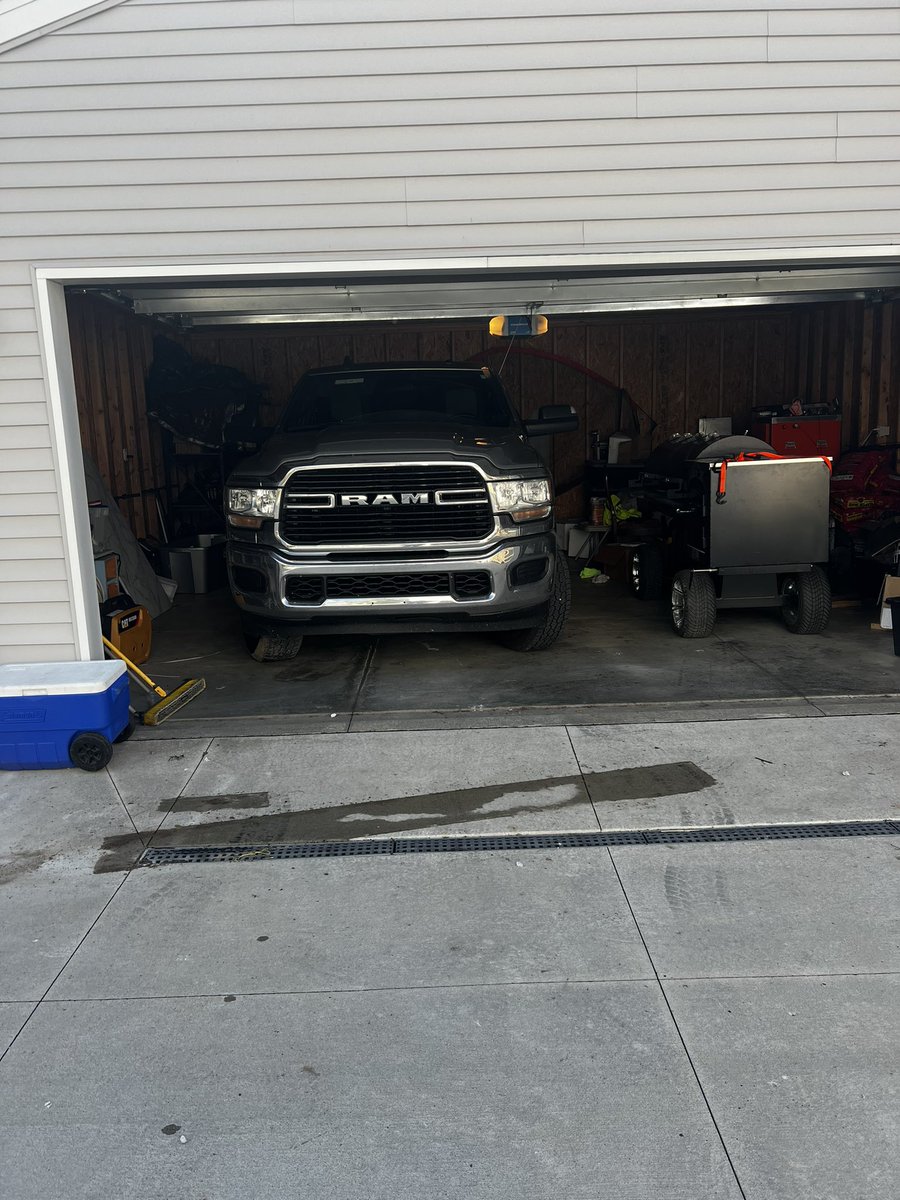 Priorities! Trucks and smokers!