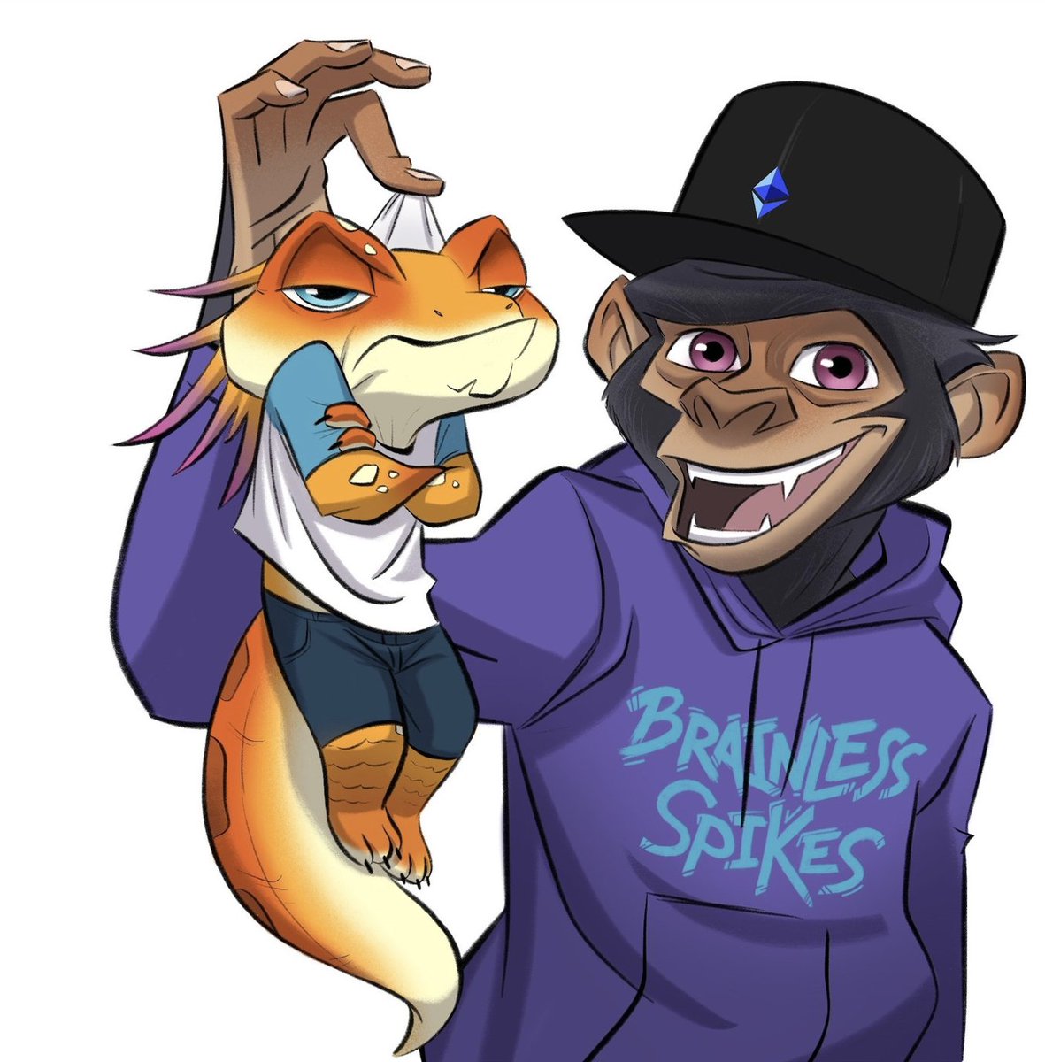 BrainlesSpikes's tweet image. And the winner is...VEX! Vex will be Spike's partner in crime on Brainless Spikes 3D animation series! 🐵🎆

Thanks everyone to participate! In the upcoming days we will launch a new question... Related to the series SYNOPSIS! Stay tuned! LFGGGGGGGGG! 🙊✅

#3danimation…