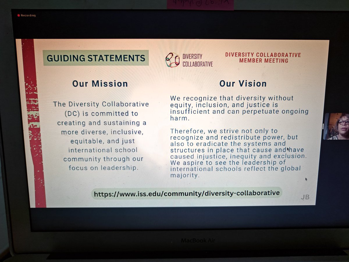 sasdart's tweet image. Loved joining the @DivCollab meeting today, engaging in shared learning to lead and leverage change on DEIJB. #deijb #diversity #equity #inclusion #justice  #belonging @SDG2030