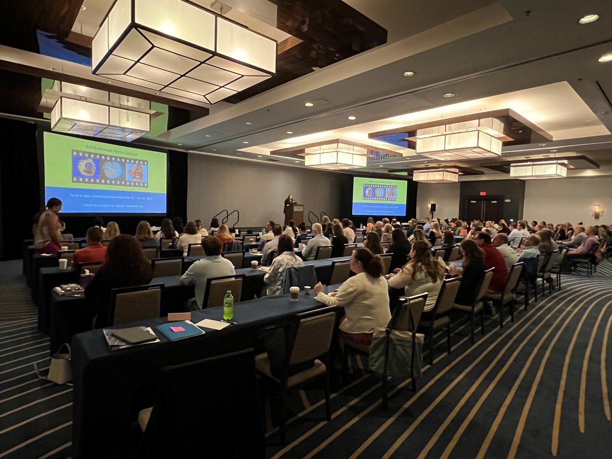 PathAssist's tweet photo. The AAPA Spring Meeting is in full swing! Lectures kicked off this morning w/ a presentation on bone & soft tissue specimens by Dr. Andrew Rosenberg. We're looking forward all the wonderful lectures to come (& some beautiful sunshine here in Fort Lauderdale)! βοΈποΈ #AAPAspring23 https://t.co/vHeQwB8Z3c