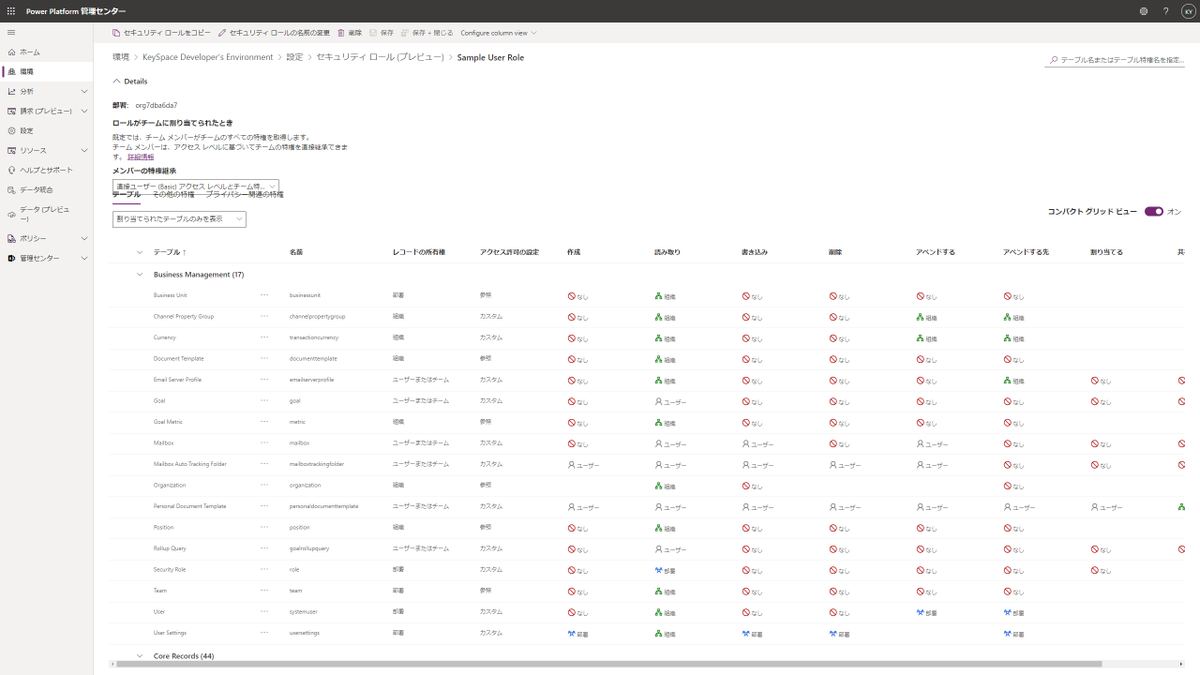 KeyTweet2021's tweet image. #PowerPlatform 管理センターのセキュリティロール管理画面のUIが変更されました！
モダンUIになってより分かりやすくなった印象があります。

learn.microsoft.com/ja-jp/power-pl…