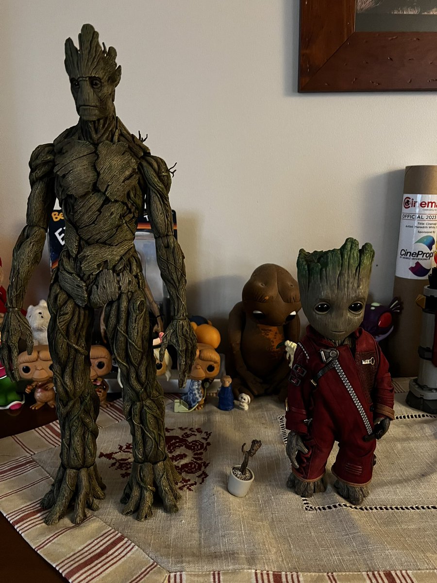 mulderville's tweet image. We are #GrootGeneration 
Thanks to @JamesGunn for this awesome #Guardianofthegalaxy @MarvelStudios trilogy ..