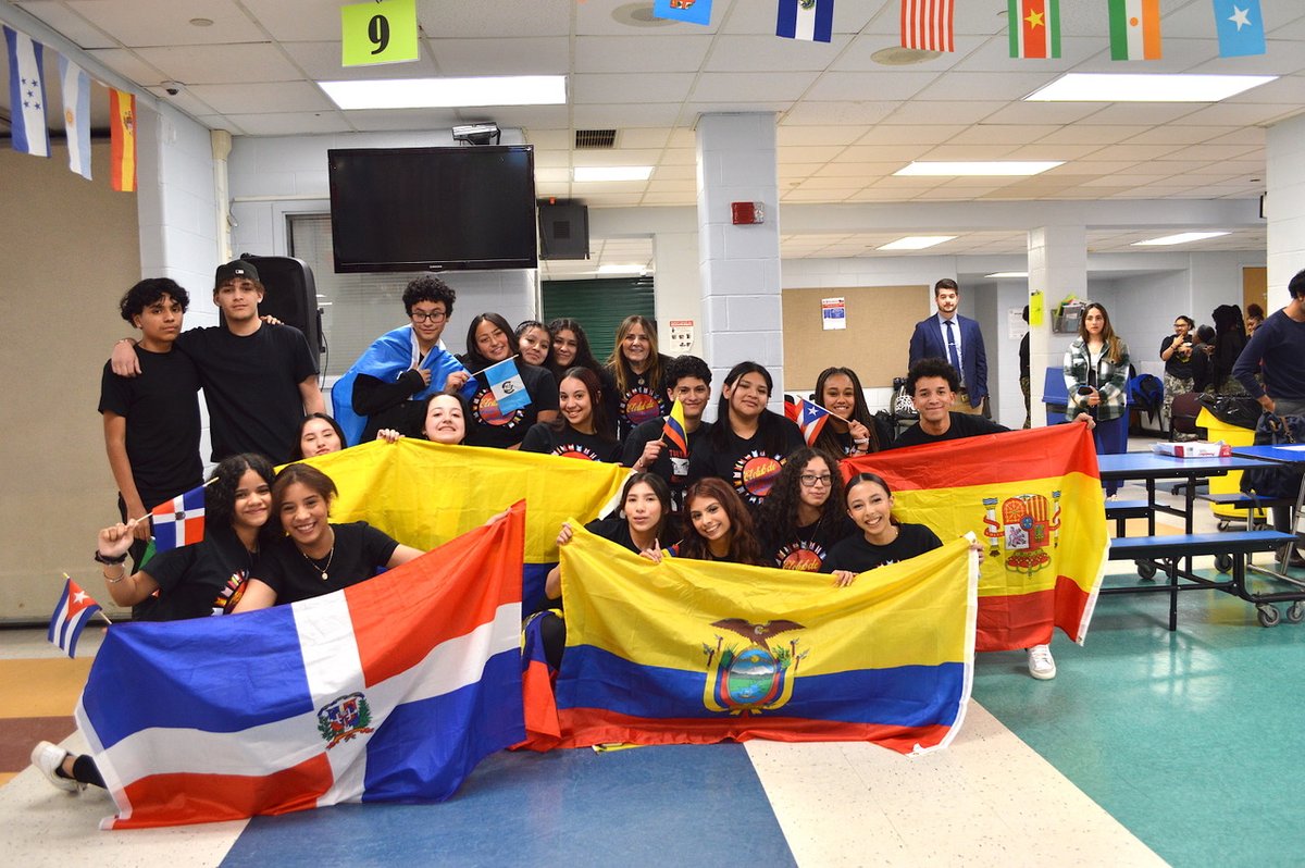 LongwoodCSD's tweet photo. The MITA Community Engagement Committee hosted another successful Academic & Cultural Expo, with guest speakers, student presentations, community resources, & more! Thank you to MITA, the committee, & the HS Heritage Alliance & Step Clubs for their great performances. #LCSDPride https://t.co/CmDr57bgPp