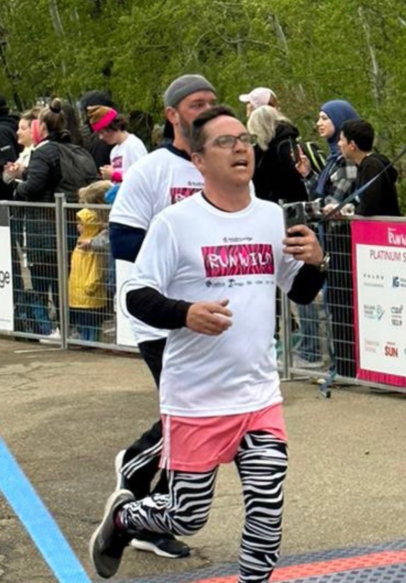 Heidi sent me this. It doesn’t look flattering - so - I thought - people shouldn’t just see me at my best - I was barely able to cross a 5km finish line. I don’t always look like the pictures I post - so here I am - BUT proud to have finished in 28mins ❤️ #real #irunwild
