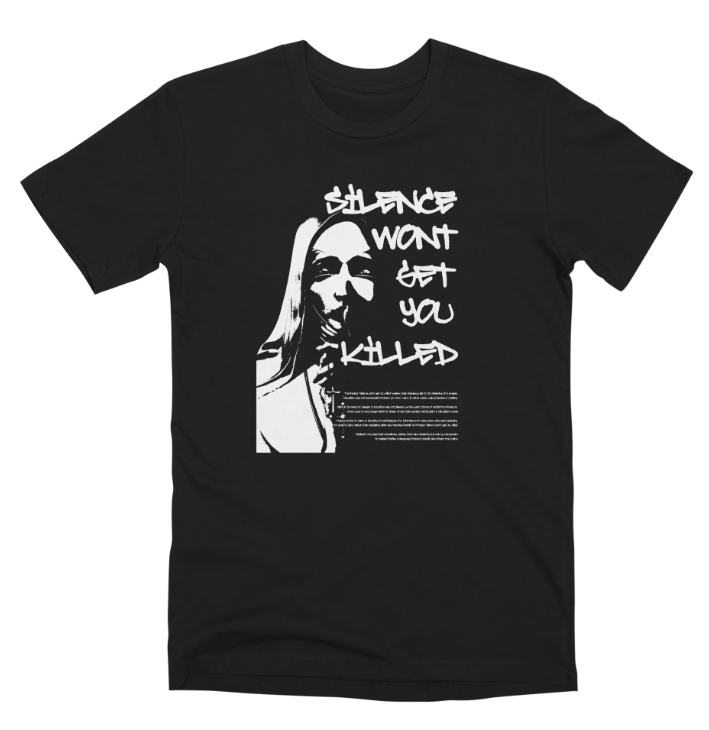 sunilclothing's tweet photo. It emphasizes the importance of using one's voice and standing up for what is right, rather than remaining silent and passive. 

https://t.co/8Q5jFzA6xC… 

#artistshops #Shirts, #Sweatshirts #Hoodies. #Designs #tees, #sweatshirts https://t.co/nG8OoL17jo