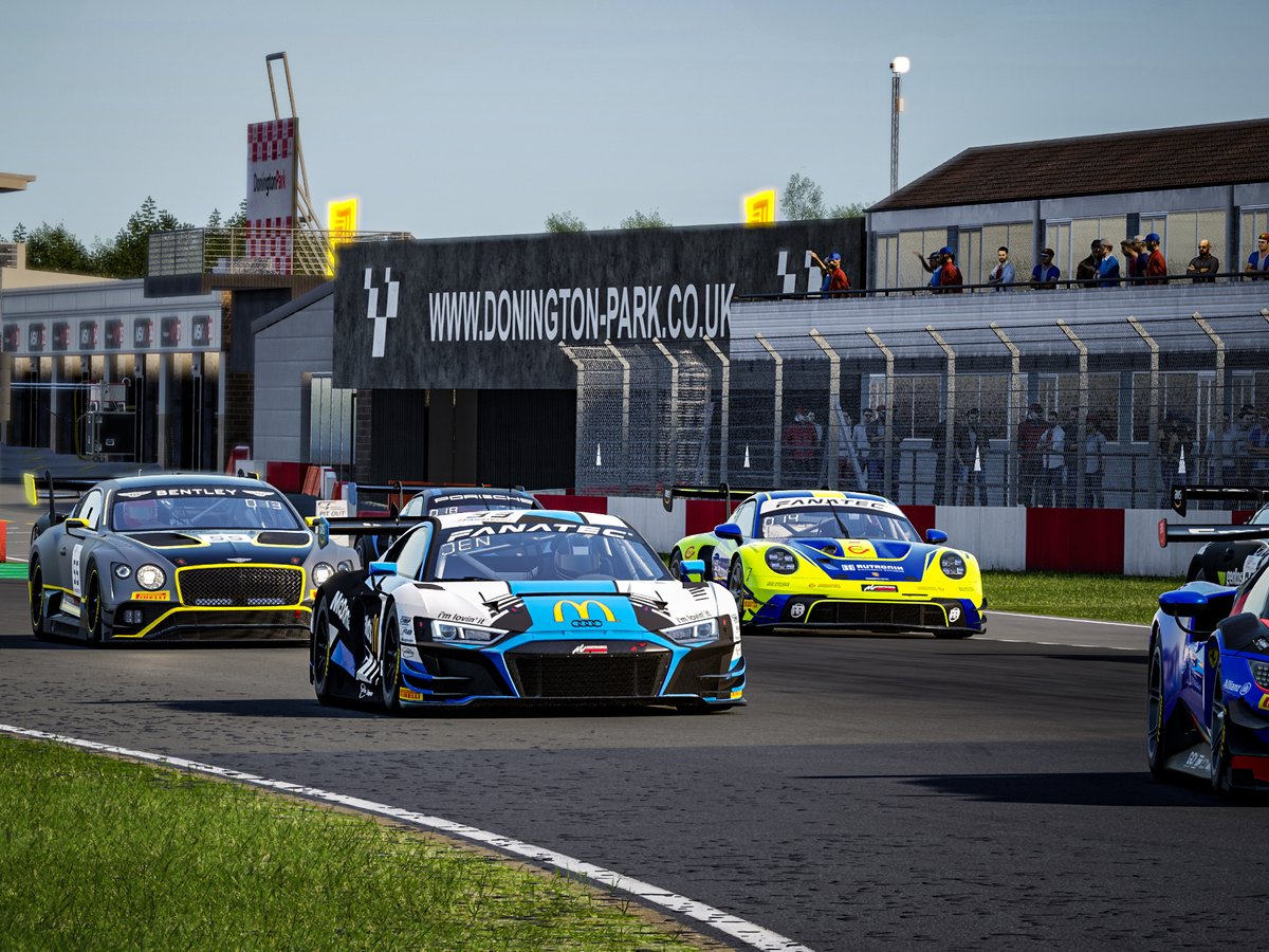 ❗ENTER NOW❗Last chance to register (for free) to join our new ACC GT3 Championship. Live broadcast on Twitch tomorrow from 19:30 BST for R1 at Donington Park. Head over to our website/discord to get the SGP sign-up link!
#SImRacing #AssettoCorsaCompetizione