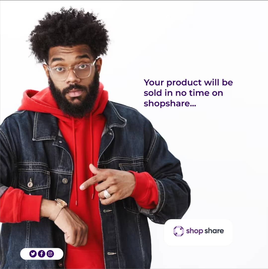 Sho_pshare's tweet photo. Sell smarter and Faster!!!! We've got you covered😊😊

#ecommerce
#shopshare https://t.co/F3GXhX3s0m