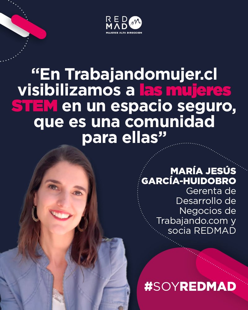 En marzo @trabajandocl lanzó su nueva plataforma #Trabajandomujer, una comunidad laboral para las mujeres dedicadas a carreras del área #STEM, con el fin de ayudar a cerrar las brechas y mejorar las condiciones del sector para ellas. 👉 Conoce más aquí: lnkd.in/ezW3FNe6