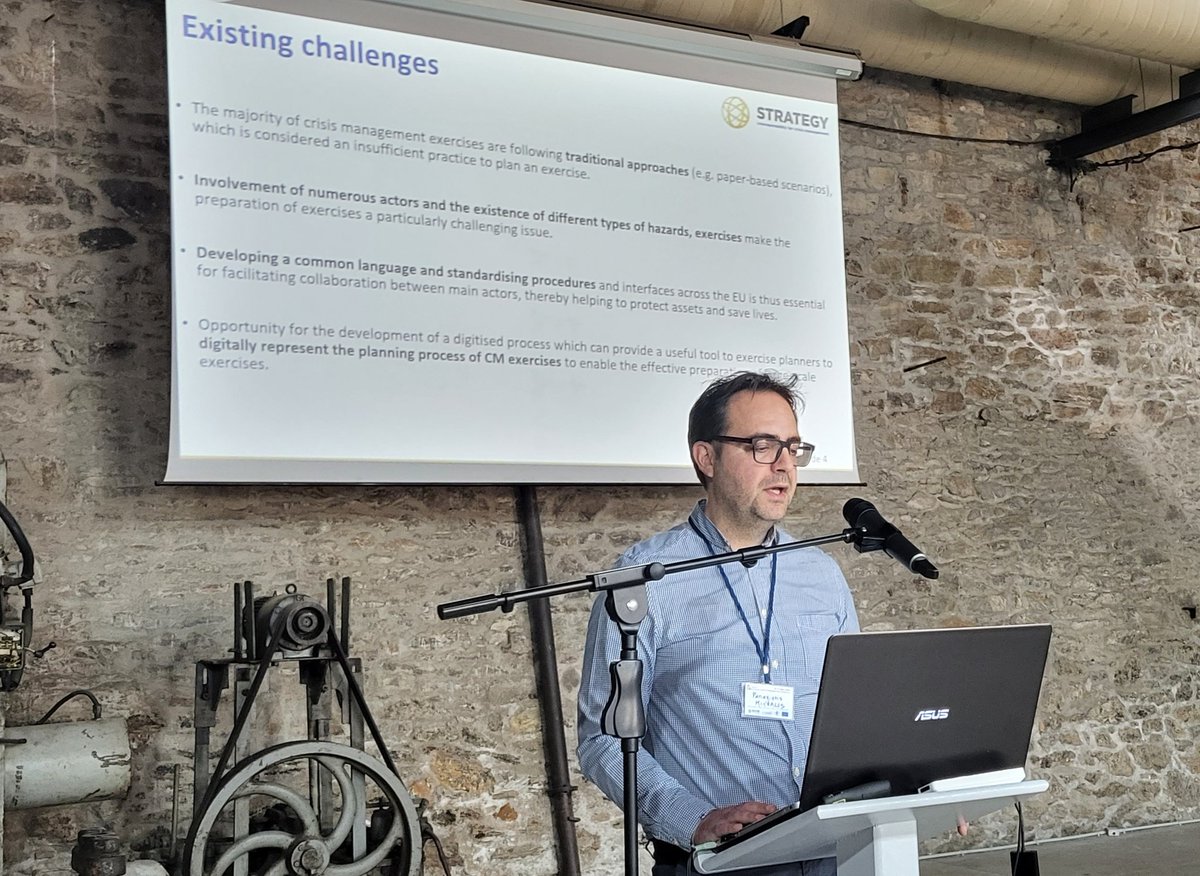 Search & Rescue (@sar_h2020) on Twitter photo Panagiotis MICHALIS <a href="/IccsNtua/">ICCS - NTUA</a> Presents the #CWA Specifications for Digital Scenarios for #SAR Exercises <a href="/strategy_eu/">STRATEGY_EU</a> Panagiotis MICHALIS <a href="/IccsNtua/">ICCS - NTUA</a> Presents the #CWA Specifications for Digital Scenarios for #SAR Exercises <a href="/strategy_eu/">STRATEGY_EU</a>