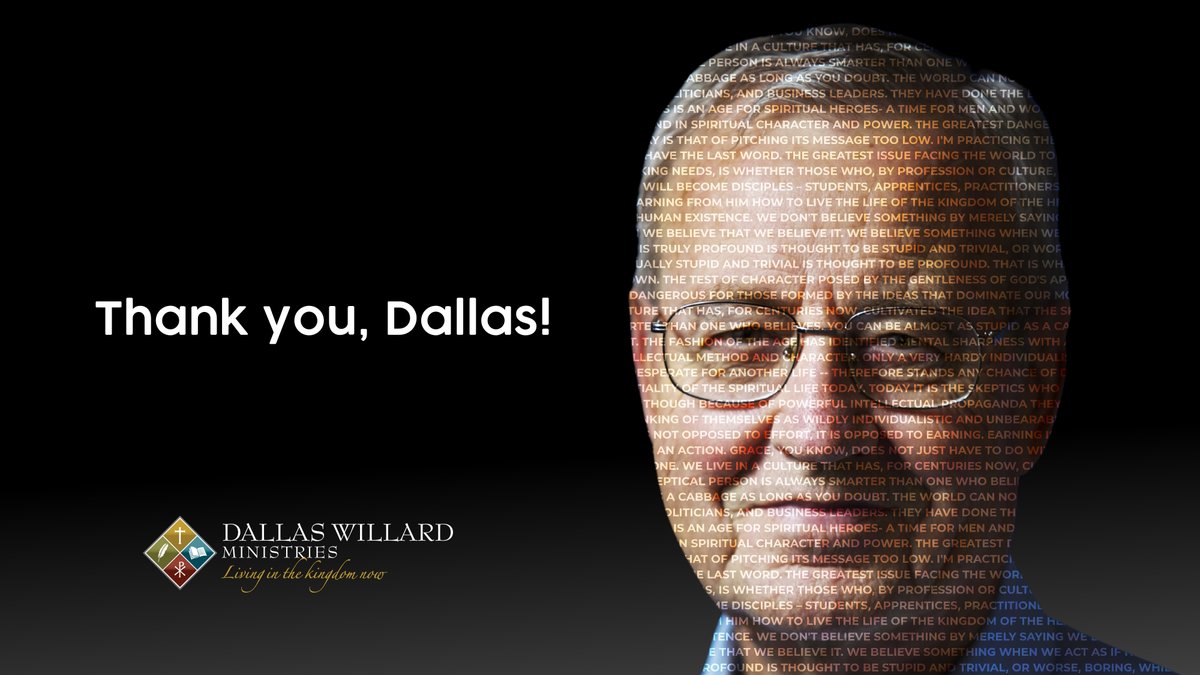 DallasAWillard's tweet photo. On this 10th anniversary of Dallas’s passing, we remain eternally grateful for his guidance toward the with-God life. #DallasWillard #ThankYouDallas https://t.co/4jMssWHTFD