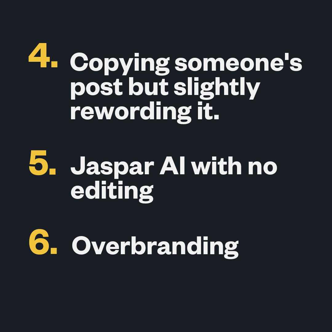 Yes... in conclusion we have some icks that need to be addressed! 

#icks #socialmedia #pinpointmedia