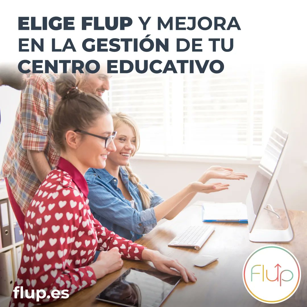 ¿Necesitas una mejora en la gestión de tu centro educativo y no sabes cómo? Elige Flup, la herramienta de gestión de centros más completa. Todo lo que necesitas en una única plataforma. ¡Pruébala!