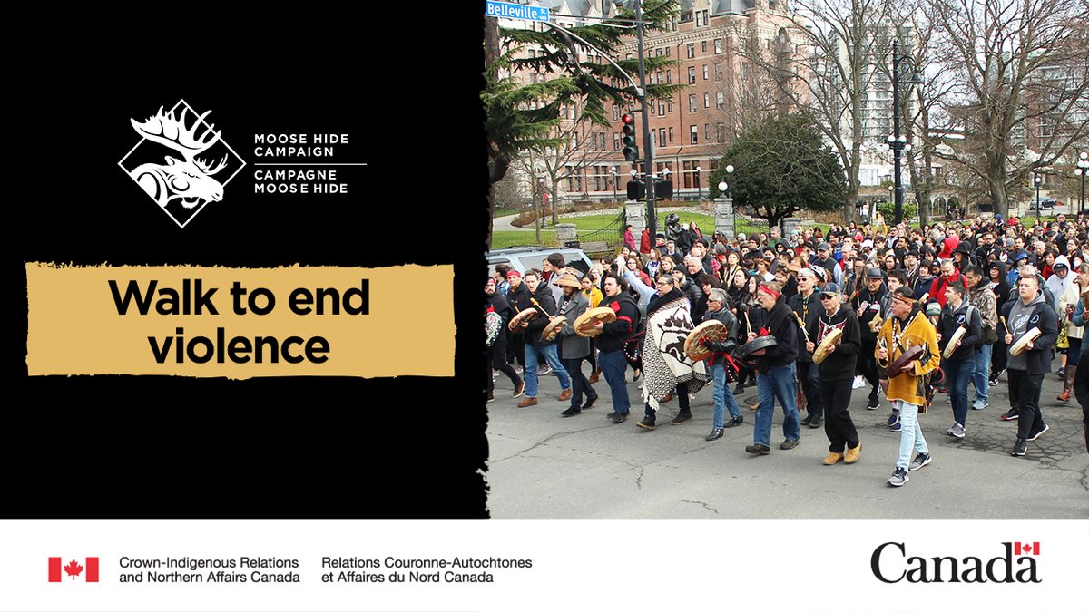 GCIndigenous's tweet photo. Join the Walk to End Violence as part of @Moose_Hide Campaign Day on Thursday, May 11, 2023 in Victoria, BC. Register now! https://t.co/TdPu0aIGSP #MMIWG2S+ https://t.co/0kvNBU35q6