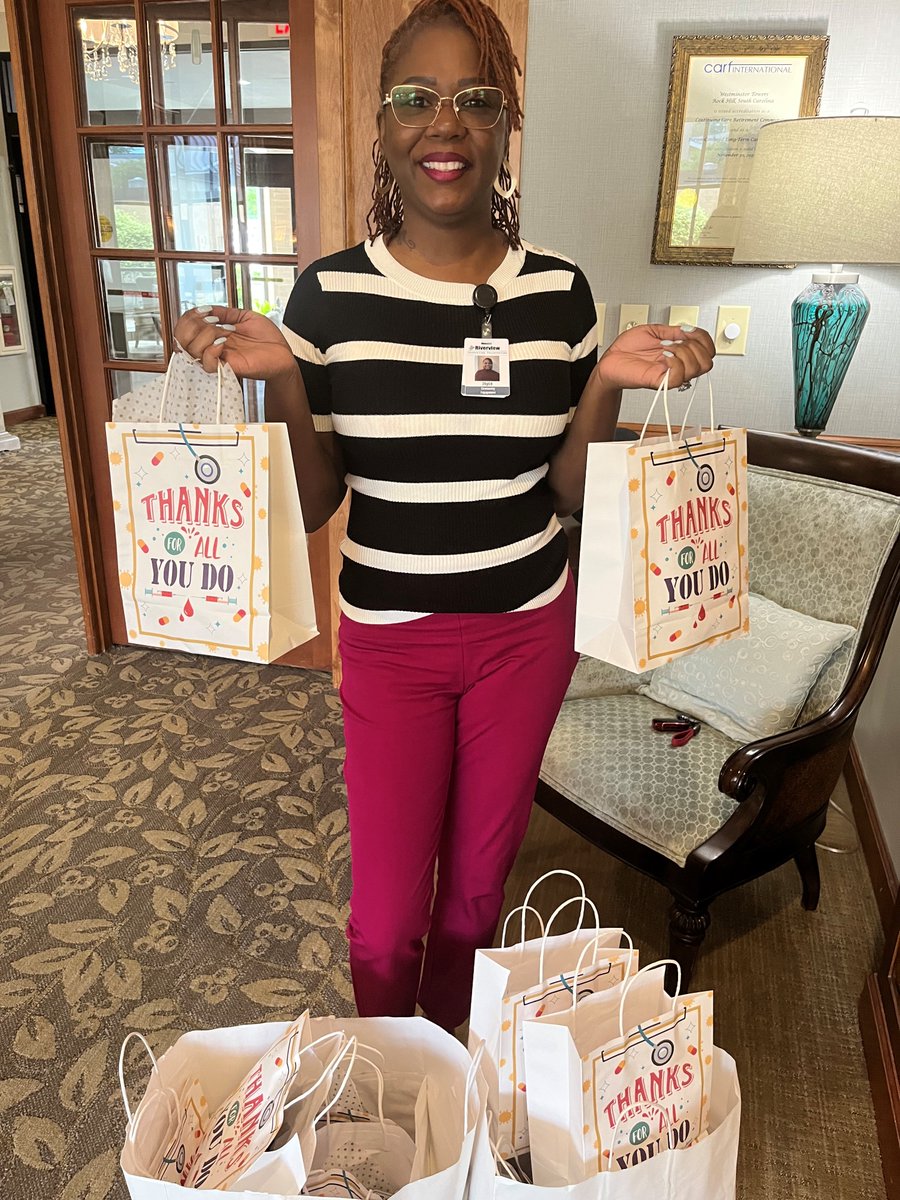 Our nurses are getting loved on this week from <a href="/HospPalliative/">Riverview Hospice & Palliative Care, LLC</a> Thank you! #NursesWeek2023