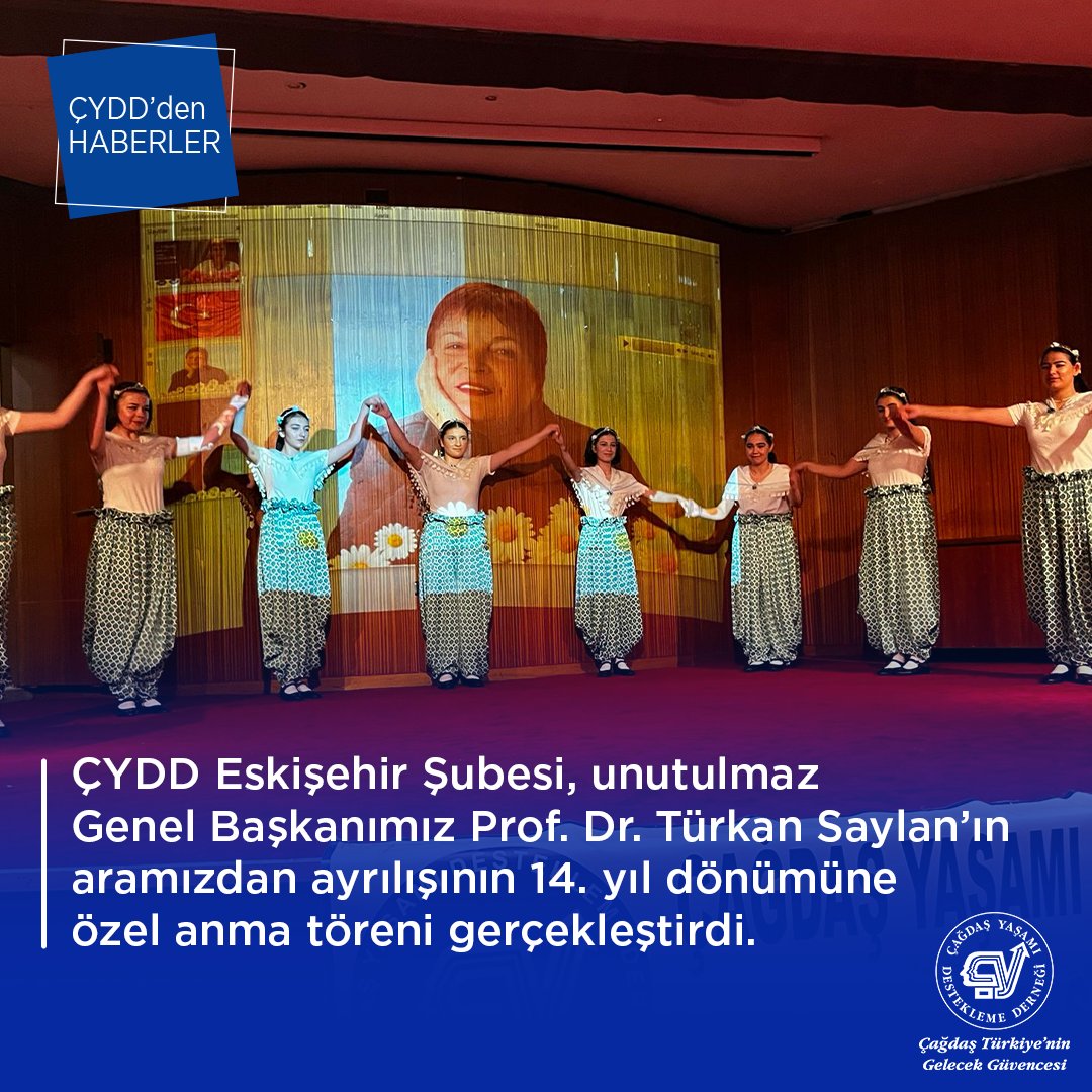 ÇYDD Genel Başkan Yardımcısı Av. Sedat Durna, ÇYDD Eskişehir Şubesi Yöneticileri, üyeleri ve gençlerinin katıldığı törende İsa Genez kanun, Esra Günşen saz ve türkü dinletisi sunarken sayın Abdullah Şen’in çalıştırmış olduğu harmandalı ekibi eşsiz bir gösteri gerçekleştirdi.