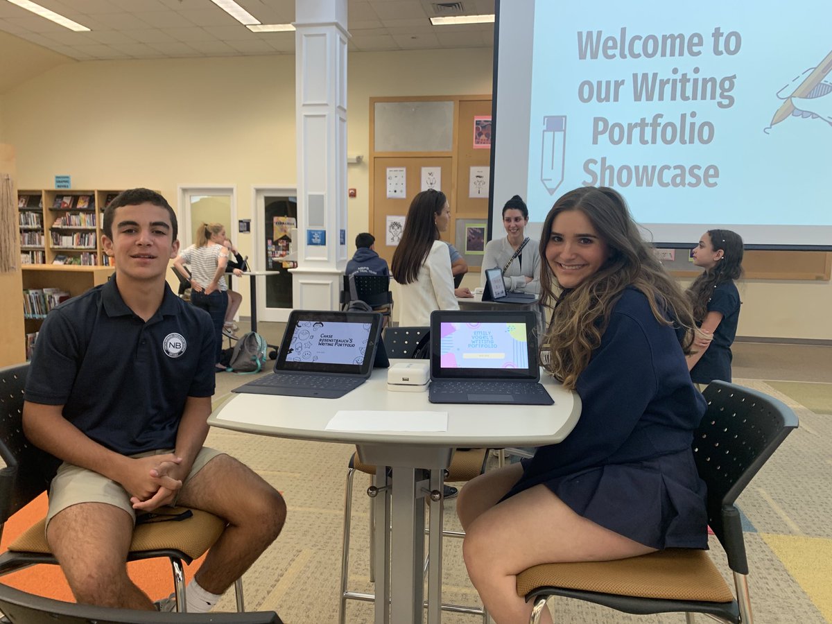 ⁦<a href="/SteckerClaire/">Claire Stecker</a>⁩ provided an opportunity for her ⁦<a href="/NBMIDDLE/">NBPS MIDDLE SCHOOL</a>⁩ ss to share and to reflect on their writing growth and goals ⁦<a href="/NBPSEagles/">North Broward Prep</a>⁩