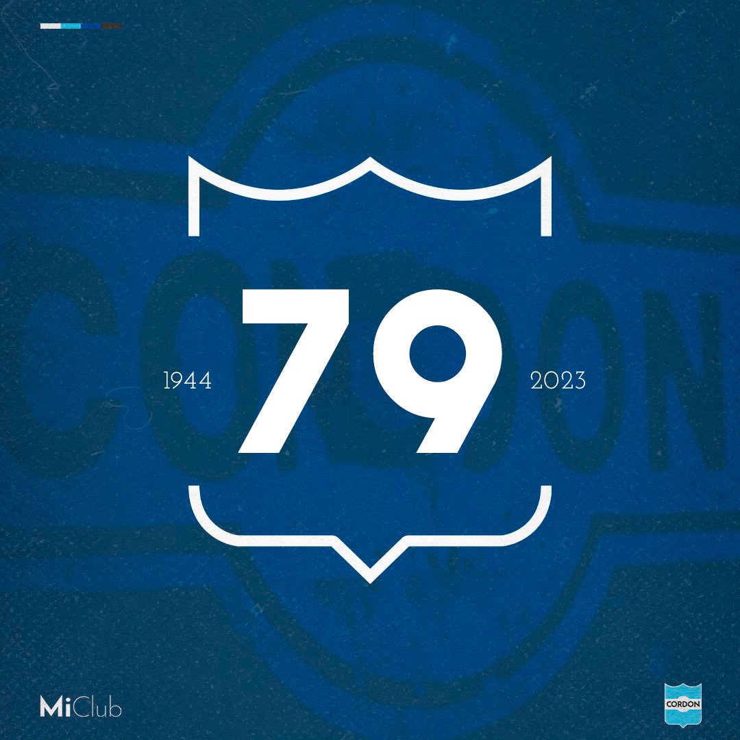 𝟳𝟵 años de 𝗯𝗮𝗿𝗿𝗶𝗼, 𝗴𝗹𝗼𝗿𝗶𝗮 y 𝗽𝗮𝘀𝗶𝗼́𝗻. 𝟳𝟵 años de #MiClub. 

👏🏼 ¡Sᴀʟᴜ́, ᴘᴜᴇʙʟᴏ ᴀʟʙɪᴄᴇʟᴇsᴛᴇ!🔵⚪️