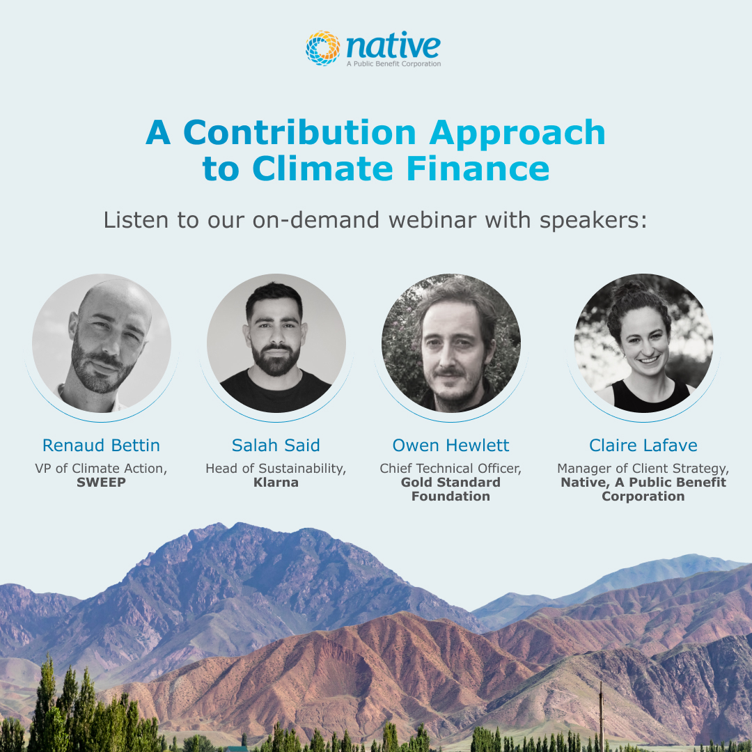Native, a Public Benefit Corporation tweet media