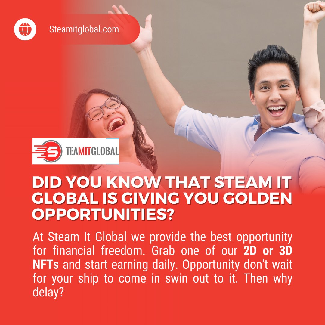 steamitglobal's tweet photo. Did you know that Steam It Global is giving you golden 
opportunities?
..
👉🏻For more visit the website: https://t.co/gctbkFJosz
--
#arbitragecryptocurrency
#arbitragecrypto #Cryptoarbitrage https://t.co/khqUVh49cE