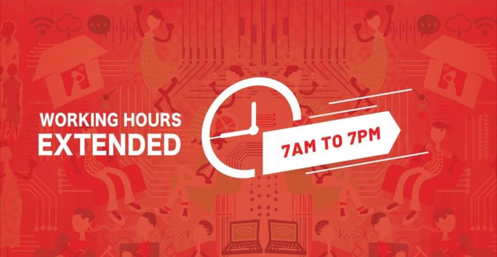 HudumaKenya's tweet photo. Why wait in long lines during regular hours when you can access our services during non-traditional hours? Visit our select Huduma Centres during extended hours.
#Huduma7amto7pm
#ExtendedHours
#ServiceConvenience
#ServiceAccessibility https://t.co/DXTiK4iAcd