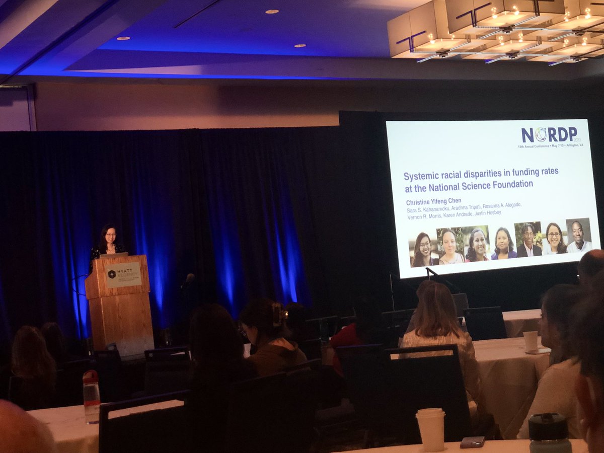 Scopus's tweet image. Elsevier’s Holly Falk-Krzesinski introducing Keynote speaker Dr. Christine Yifeng Chen at #NORDP2023.