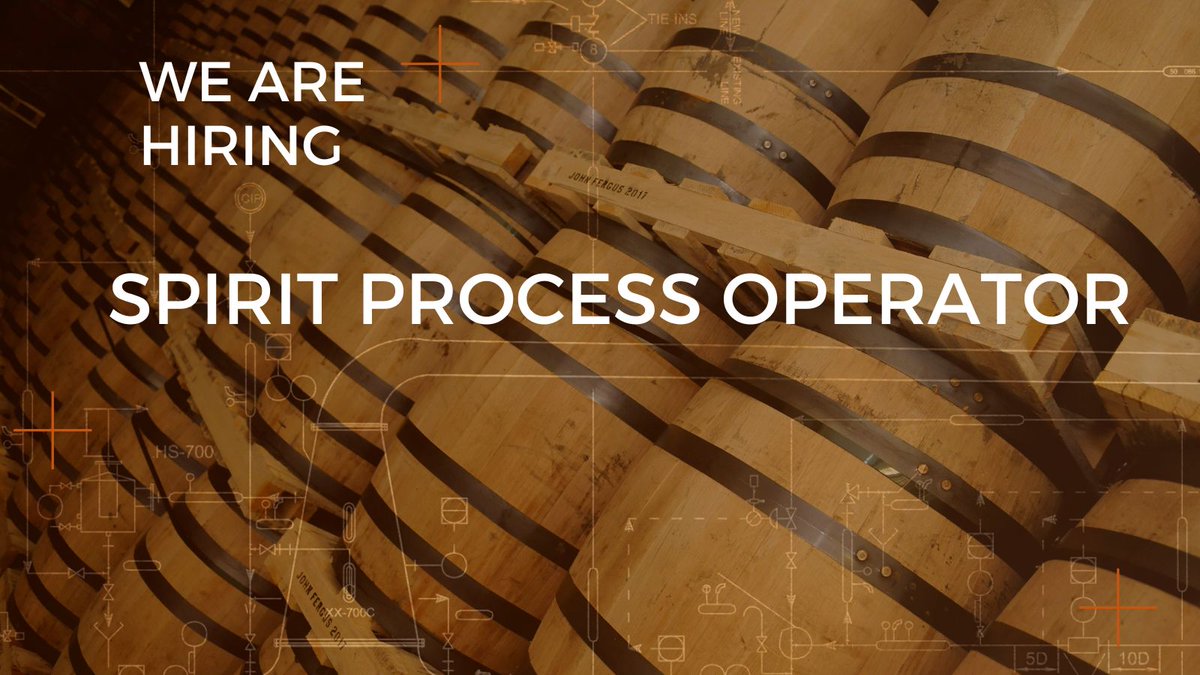 InchDairnie is hiring for a Spirit Process Operator.
We are looking for an ambitious, hardworking, reliable and enthusiastic person with a can-do attitude to join the distillery team. linkedin.com/jobs/view/3601…