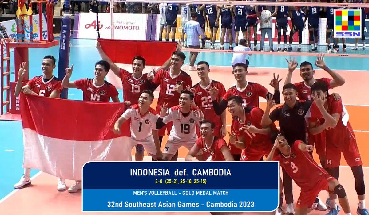 SEA Sports News on Twitter "⚛ SEAGames2023 Volleyball Indonesia 🇮🇩