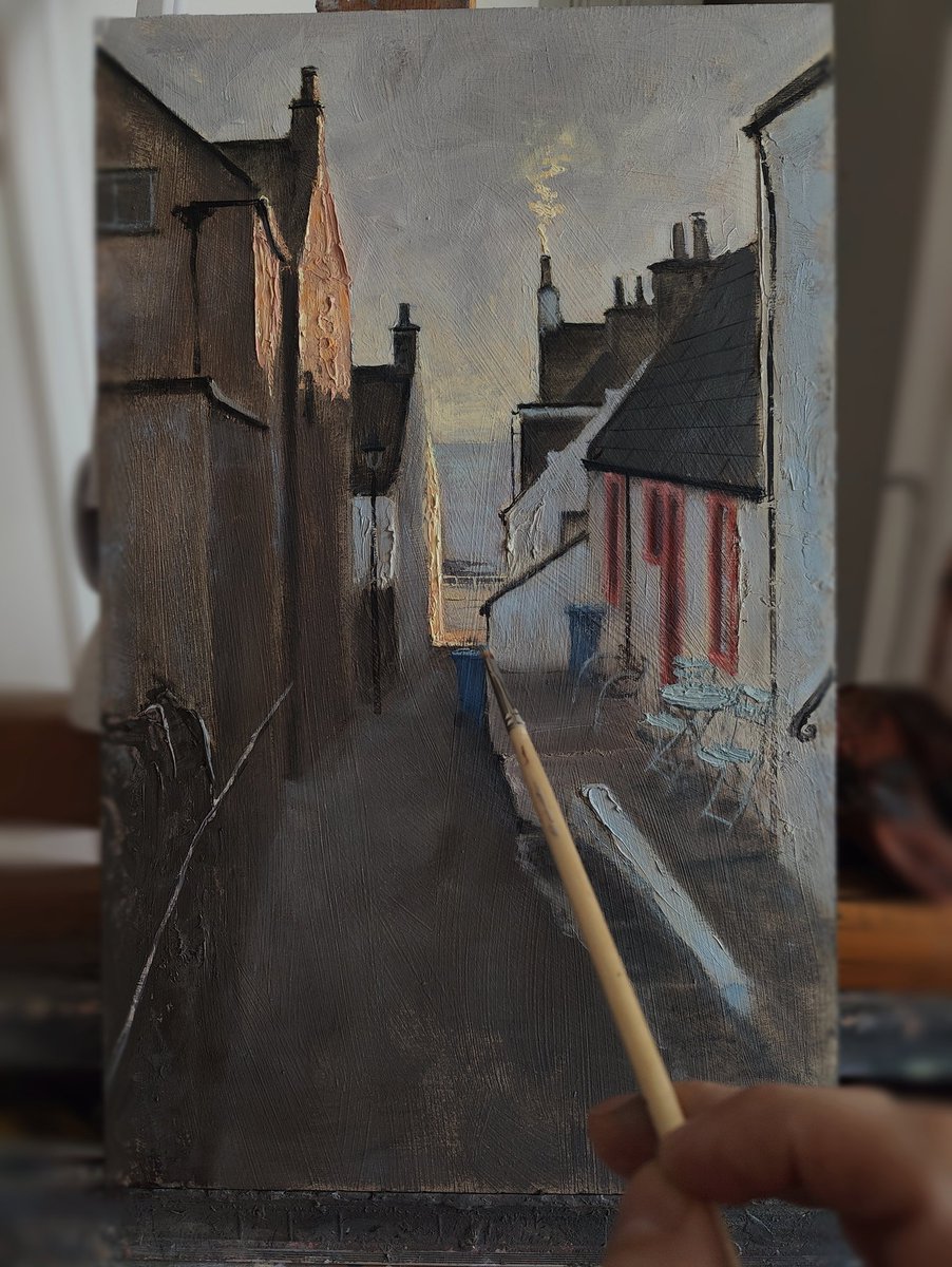 Final touches to this little painting 🖌️🎨