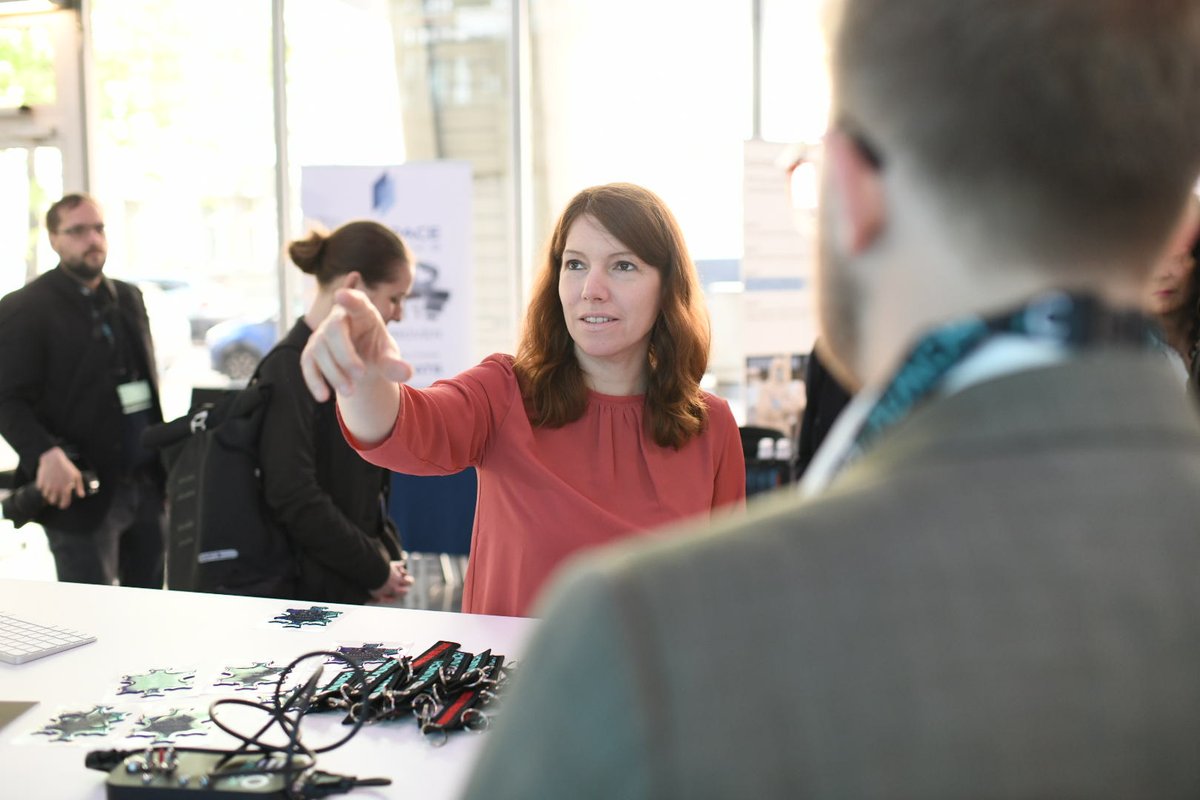 Exolaunch's tweet photo. Kicking off the 14th IAA Symposium on Small Satellites for Earth System Observation with a great visit from Dr @annachristmann π©πͺ for a π΄LIVE demo of #CarboNIX and talk about #Reliant, our #OTV shaping the future of in-space logistics!
#LaunchServices #DeploymentTechnologies https://t.co/S9TW4XQQQ5