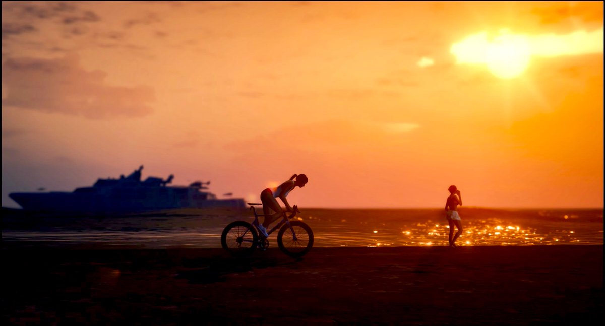 Sometimes, all you need is a change of scenery ☀️✨

#GTAOnline #PS5 
#SnapArtCrew #SantaMuerteGang
#VGPUnite #VirtualPhotography 
<a href="/RockstarGames/">Rockstar Games</a>