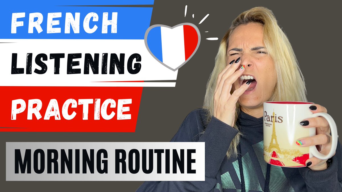 LearnFRwithLex's tweet photo. Looking for videos in SLOW FRENCH? Watch my newest Listening Practice to improve your French listening skills and Get Better at Understanding Spoken French: https://t.co/pFXS5oCNju #LearnFrench #FrenchForBeginners #FrenchListeningSkills https://t.co/OXUBm9uCHE