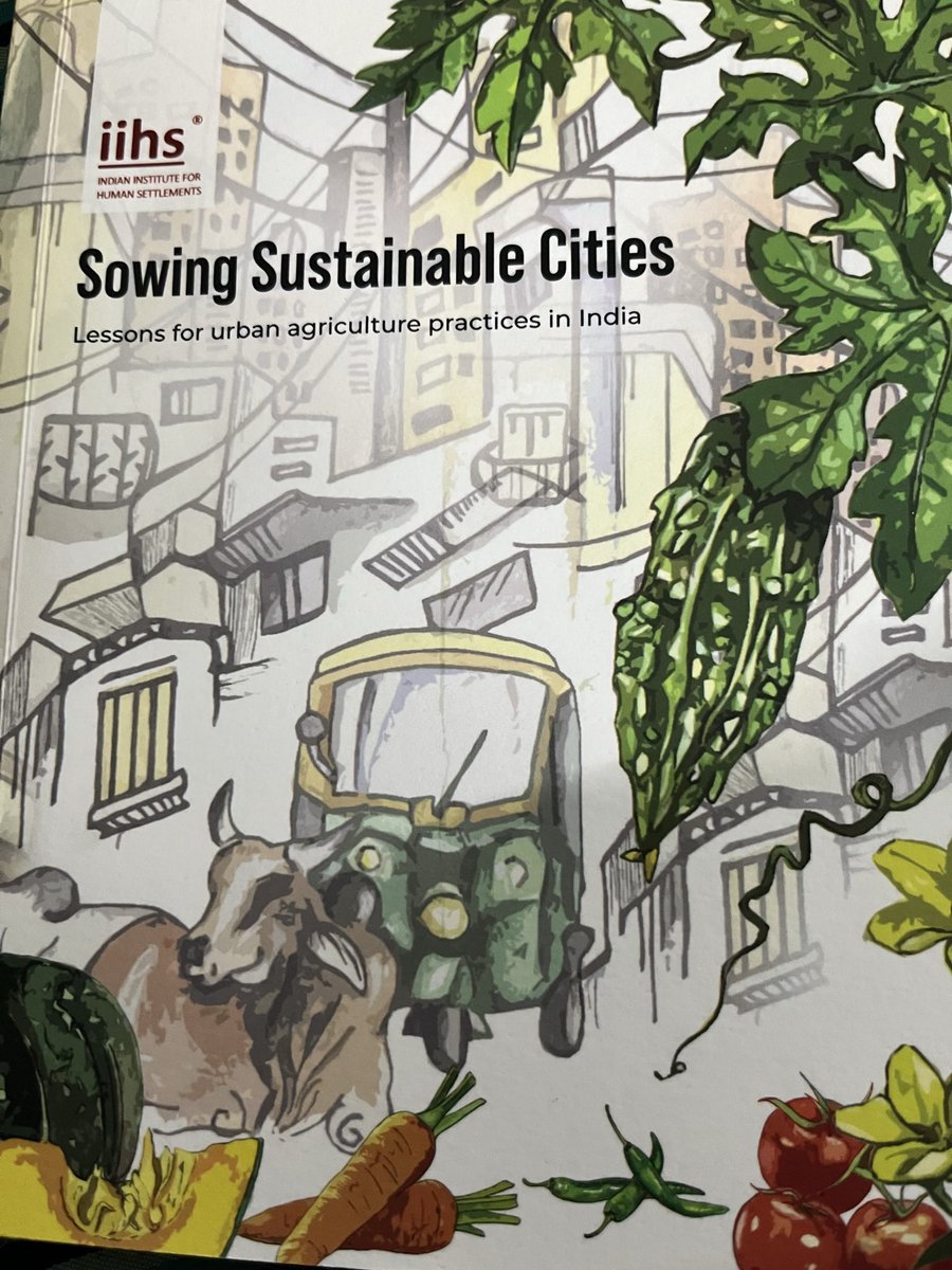 This book is a wonderful resource of urban and peri-urban #agriculture written mostly by practitioners. UPA can be one solution towards sustainable, liveable cities, &amp; help improve #dietarydiversity &amp; nutrition. <a href="/iihsin/">Indian Institute for Human Settlements</a> <a href="/nityarao63/">Nitya Rao</a> <a href="/PiramalS/">Piramal Swasthya</a> <a href="/chennaicorp/">Greater Chennai Corporation</a> <a href="/SmartCities_HUA/">Smart Cities Mission</a>