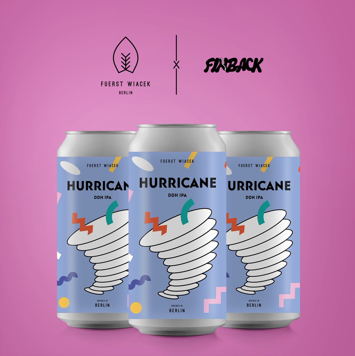 🚀 NEW RELEASE 🚀 Our new @finbackbrewery collaboration, Hurricane is available on the webshop. fuerstwiacek.com/buy/fresh-craf… Cans and kegs will start making their way out into the world in the coming days.